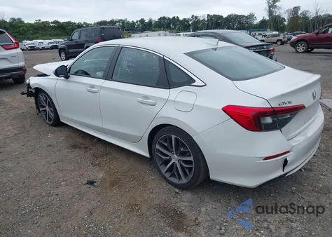 2022 Honda Civic Touring из США, поврежденный, VIN 2HGFE1F90NH316025